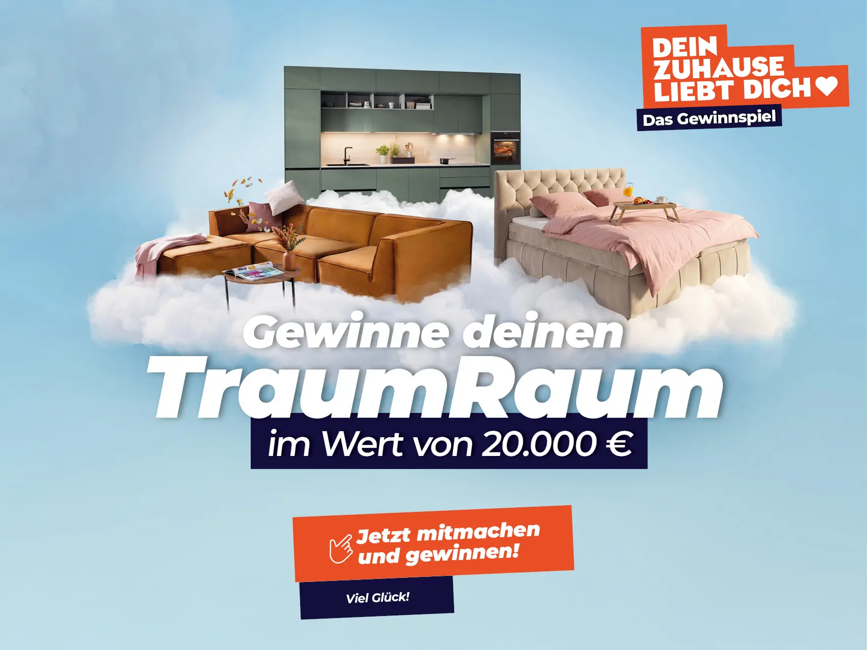 Gewinne deinen TraumRaum im Wert von 20.000 € - Jetzt mitmachen und gewinnen!